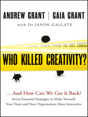 cover image of Who Killed Creativity